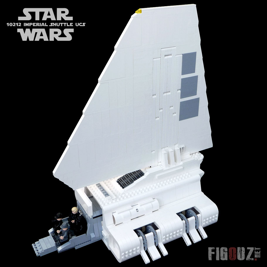 LEGO 10212 Imperial Shuttle UCS - Livret d'instructions n°2 - Assemblage de l'aile supérieure sur la coque du vaisseau
