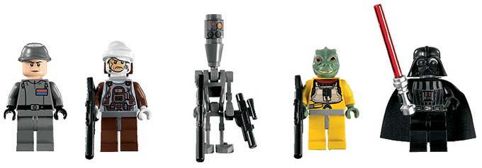 LEGO 10221 Super Star Destroyer™ Executor - Minifigurines