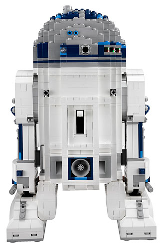 Vue de dos du set 10225 R2-D2 Ultimate Collector Series