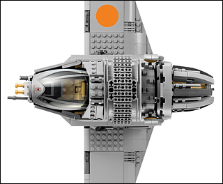 Détails du set LEGO 10227 B-Wing Starfighter