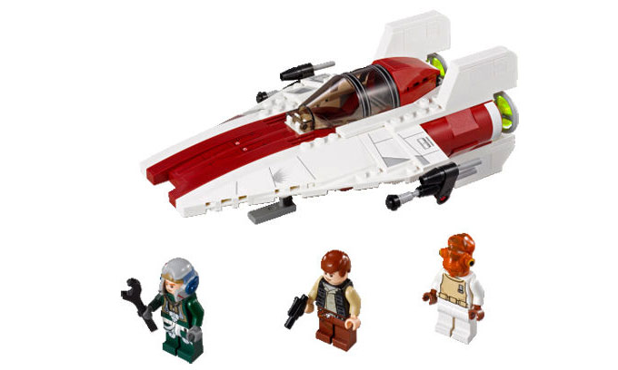 Contenu du set LEGO Star Wars 75003 A-Wing Starfighter