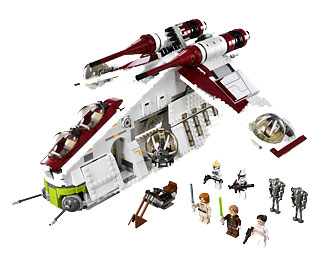 LEGO Star Wars 75021 Republic Gunship - Le Set