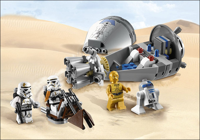 LEGO Star Wars 9490 - Droid Escape - Nouveauté LEGO 2013