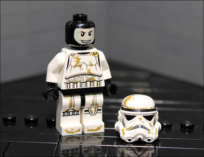 Nouvelle minifigurine de Sandtrooper du set LEGO Star Wars 2012 - 9490 Droid Escape !