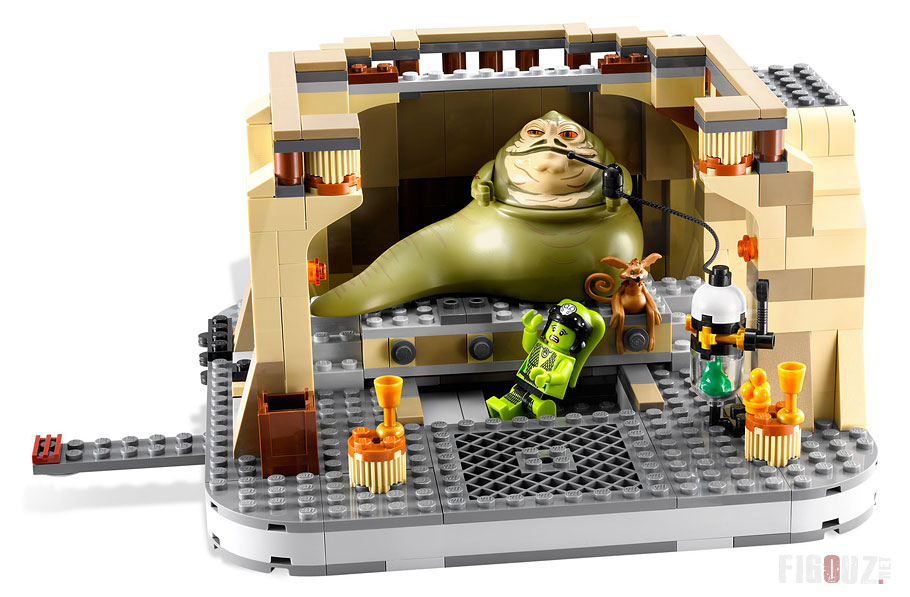 LEGO 9516 Jabba's Palace - La trappe de la fausse au Rancor