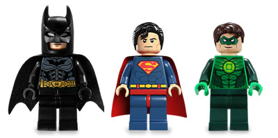 Minifigurines LEGO Super Heroes !