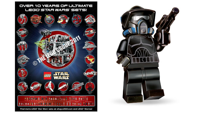 Promo exclusive LEGO - Poster et Minifigurine de Shadow Arf Trooper