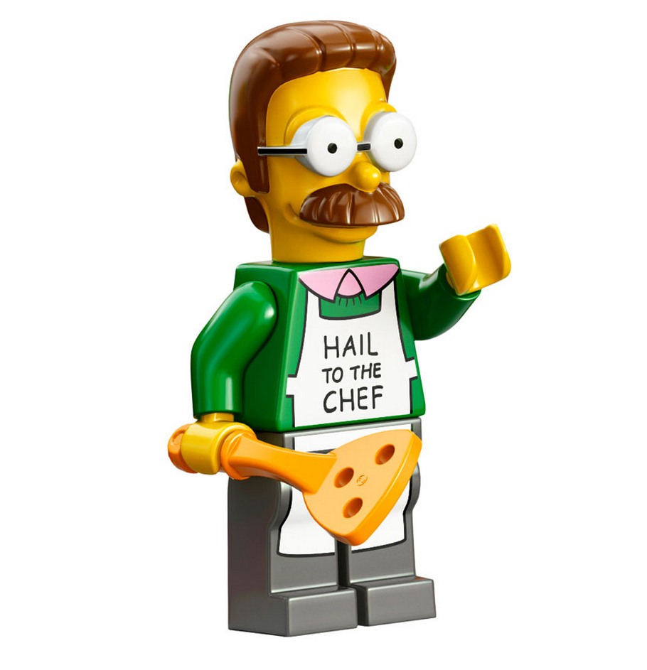 La minifigurine de Ned Flanders fournie dans le LEGO 71006