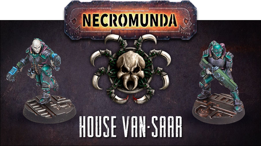 House Van-Saar - Preview des figurines du prochain Gang Necromunda !