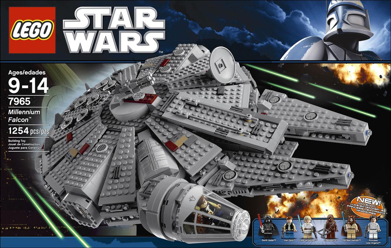 7965 Millenium Falcon Lego Star Wars Photos, review